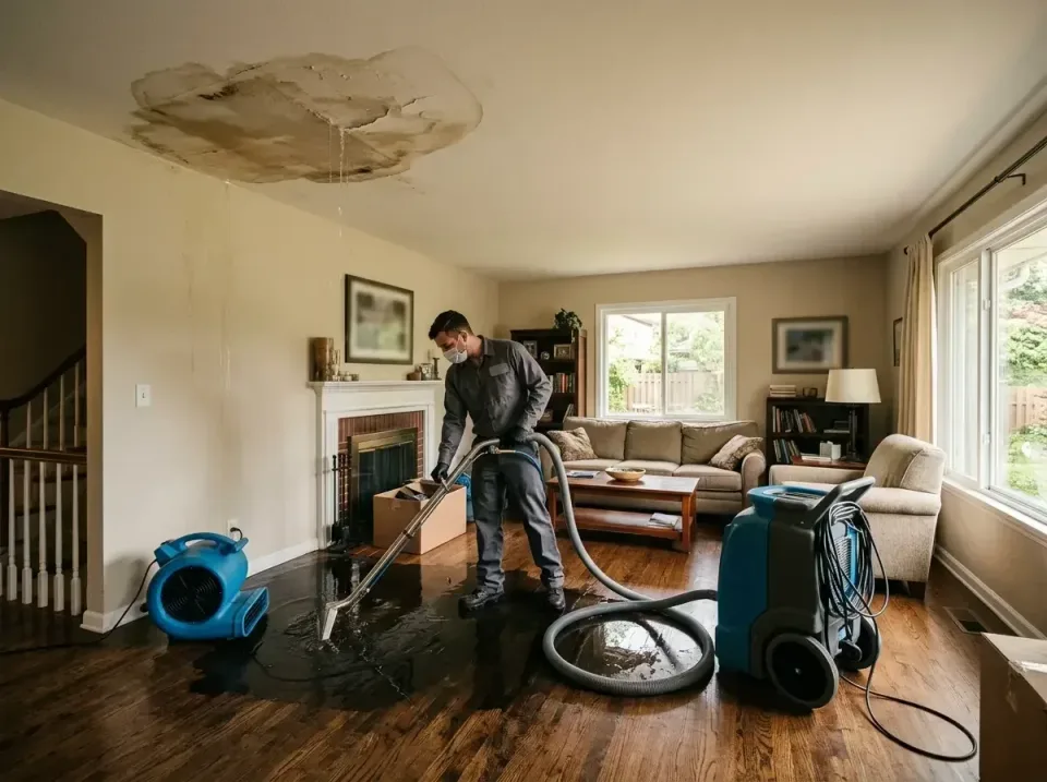 attic-pipe-burst-ceiling-drip-008 — frequently asked questions, Water Damage Restoration & Carpet Care in Ormond Beach, FL